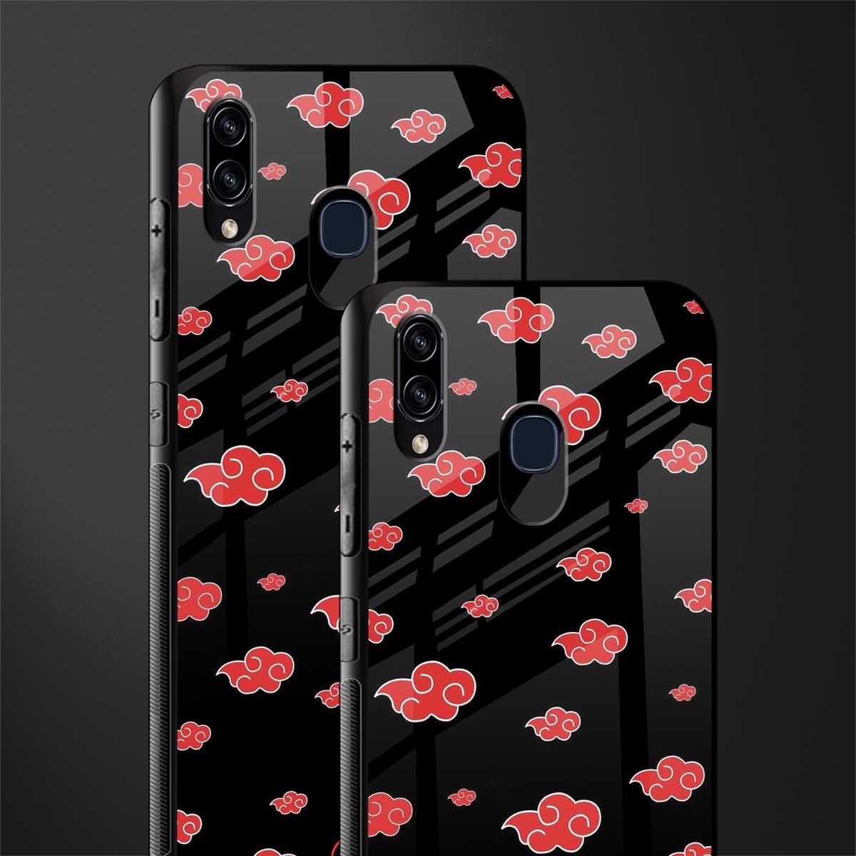 akatsuki naruto anime glass case for samsung galaxy m10s image-2