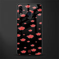 akatsuki naruto anime glass case for samsung galaxy m10s image
