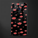 akatsuki naruto anime glass case for samsung galaxy m10s image
