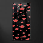 akatsuki naruto anime glass case for samsung galaxy note 10 plus image