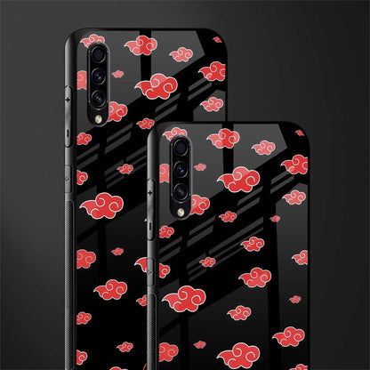 akatsuki naruto anime glass case for samsung galaxy a70 image-2