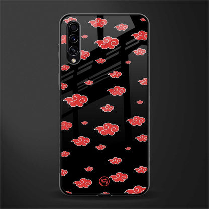 akatsuki naruto anime glass case for samsung galaxy a70 image
