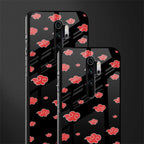 akatsuki naruto anime glass case for redmi note 8 pro image-2