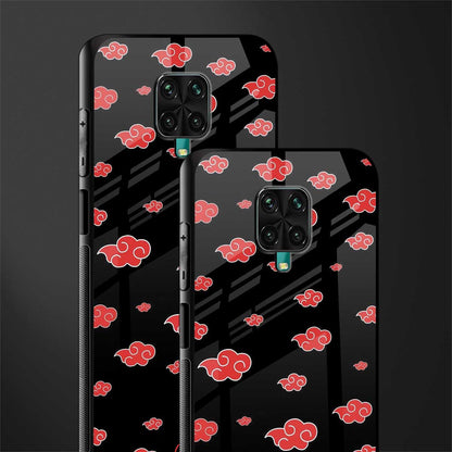 akatsuki naruto anime glass case for redmi note 9 pro image-2