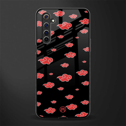 akatsuki naruto anime glass case for realme 6 image