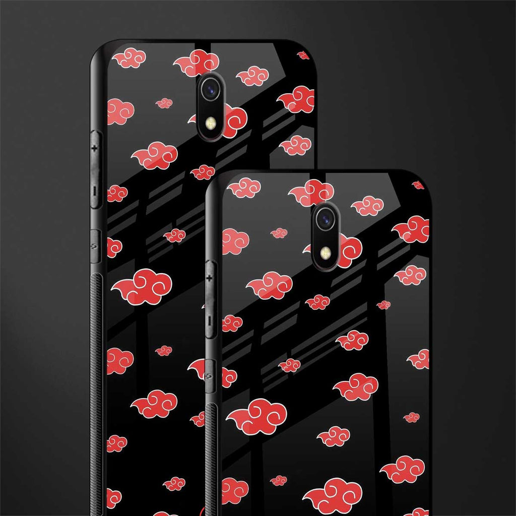 akatsuki naruto anime glass case for redmi 8a image-2