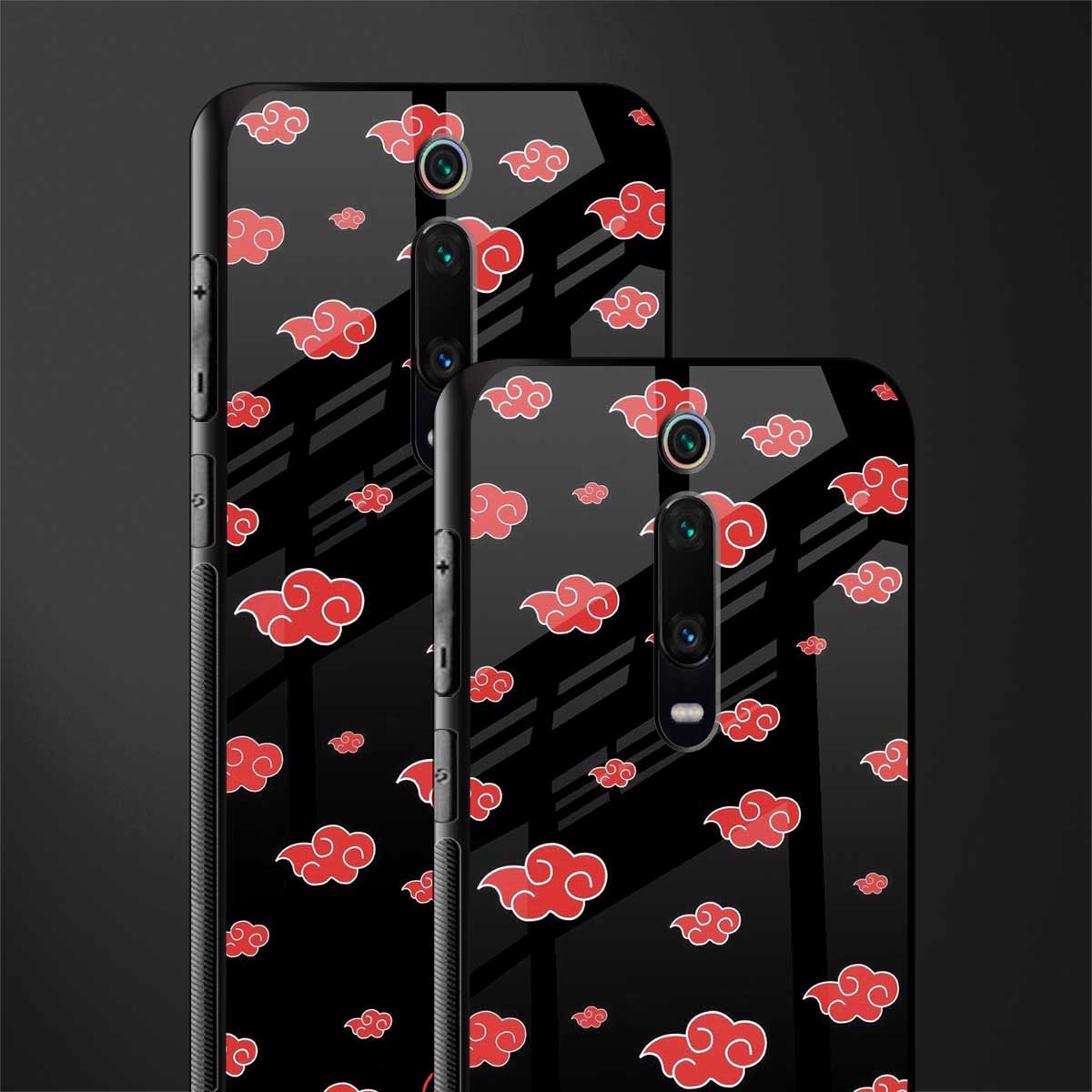 akatsuki naruto anime glass case for redmi k20 image-2