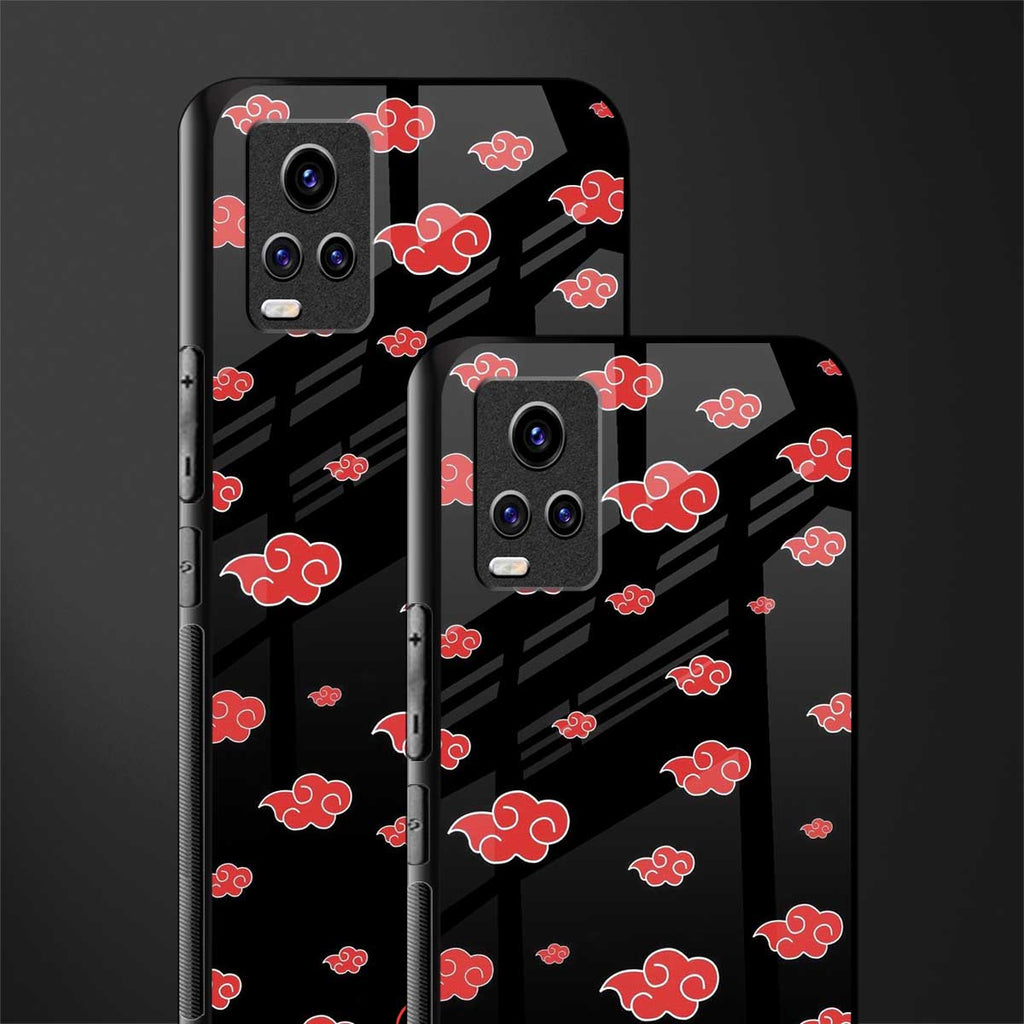 akatsuki naruto anime back phone cover | glass case for vivo y73