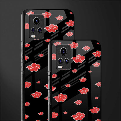 akatsuki naruto anime back phone cover | glass case for vivo y73