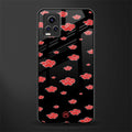 akatsuki naruto anime back phone cover | glass case for vivo y73