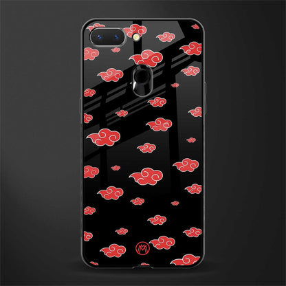 akatsuki naruto anime glass case for oppo a5 image