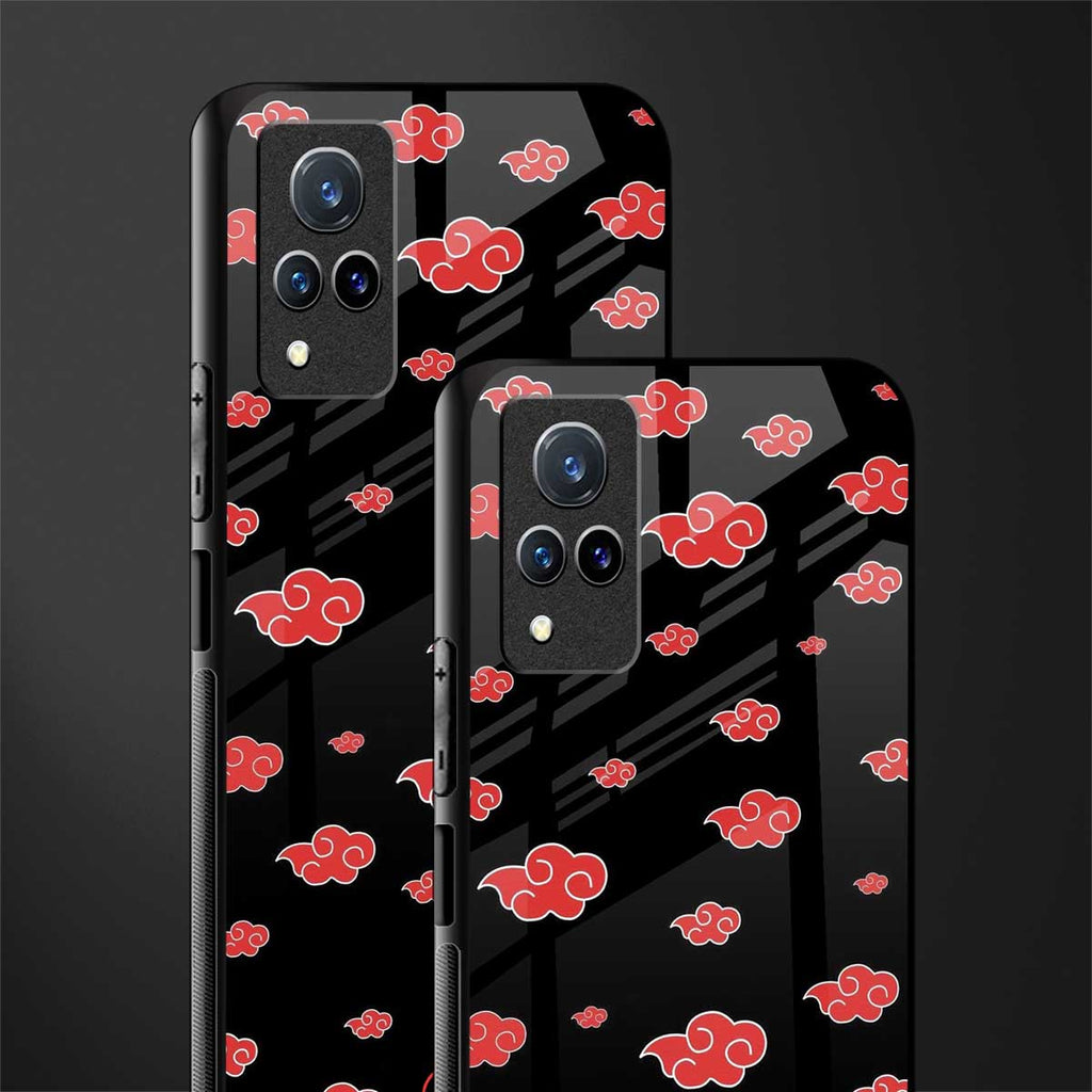 akatsuki naruto anime glass case for vivo v21 5g image-2