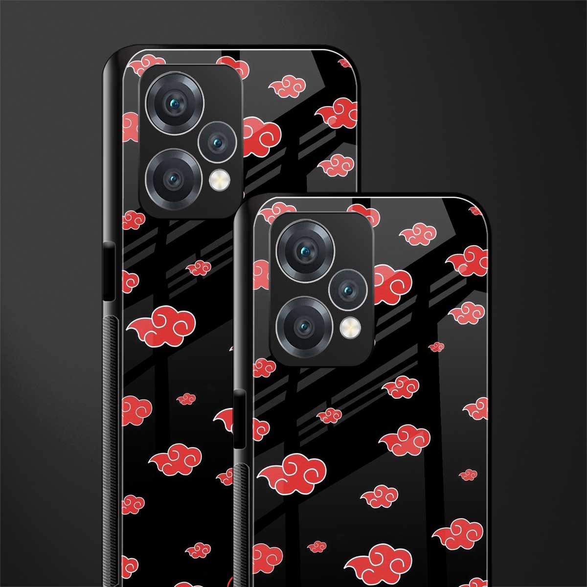 akatsuki naruto anime back phone cover | glass case for realme 9 pro 5g