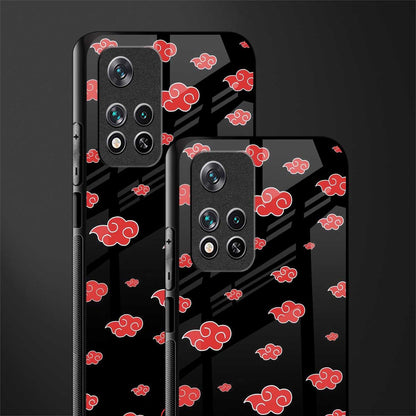 akatsuki naruto anime glass case for xiaomi 11i 5g image-2