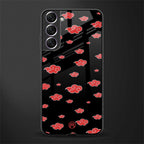 akatsuki naruto anime glass case for samsung galaxy s22 5g image
