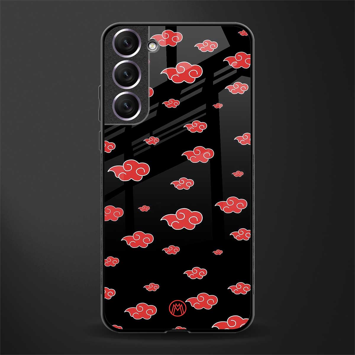akatsuki naruto anime glass case for samsung galaxy s21 image