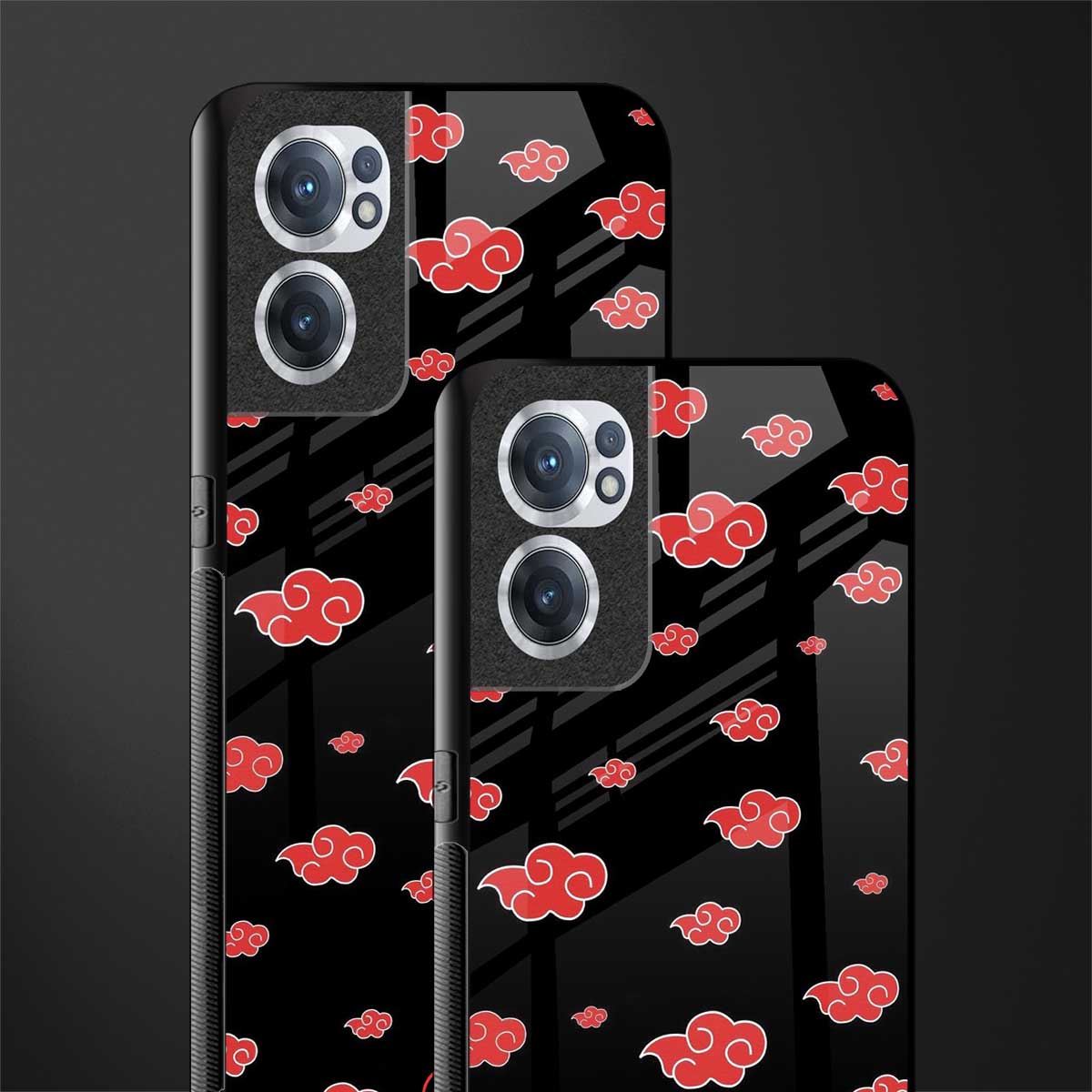 akatsuki naruto anime glass case for oneplus nord ce 2 5g image-2
