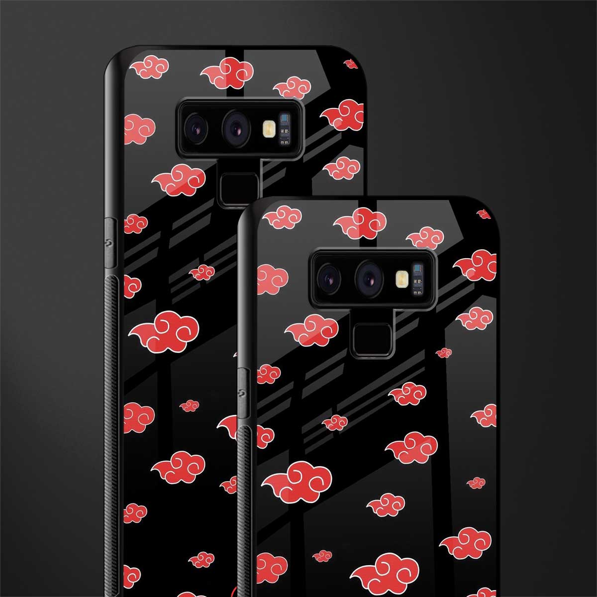 akatsuki naruto anime glass case for samsung galaxy note 9 image-2