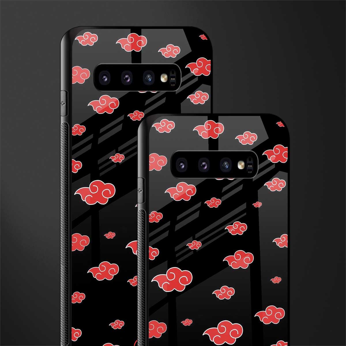 akatsuki naruto anime glass case for samsung galaxy s10 plus image-2