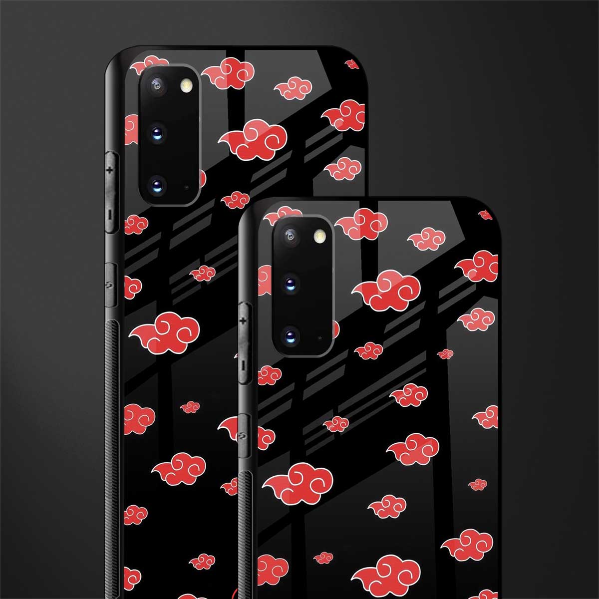 akatsuki naruto anime glass case for samsung galaxy s20 image-2