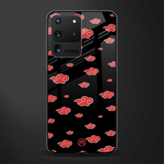 akatsuki naruto anime glass case for samsung galaxy s20 ultra image