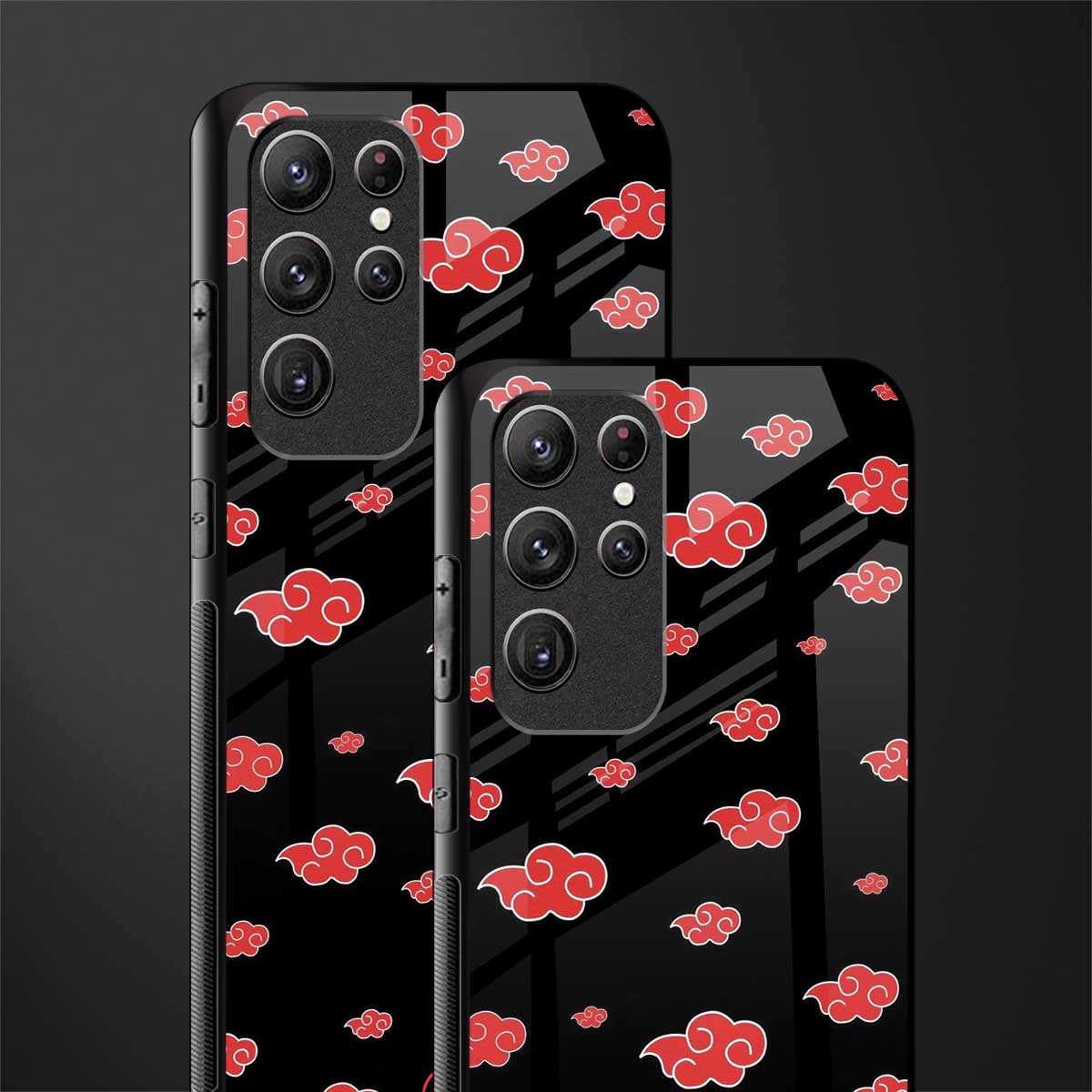 akatsuki naruto anime glass case for samsung galaxy s22 ultra 5g image-2
