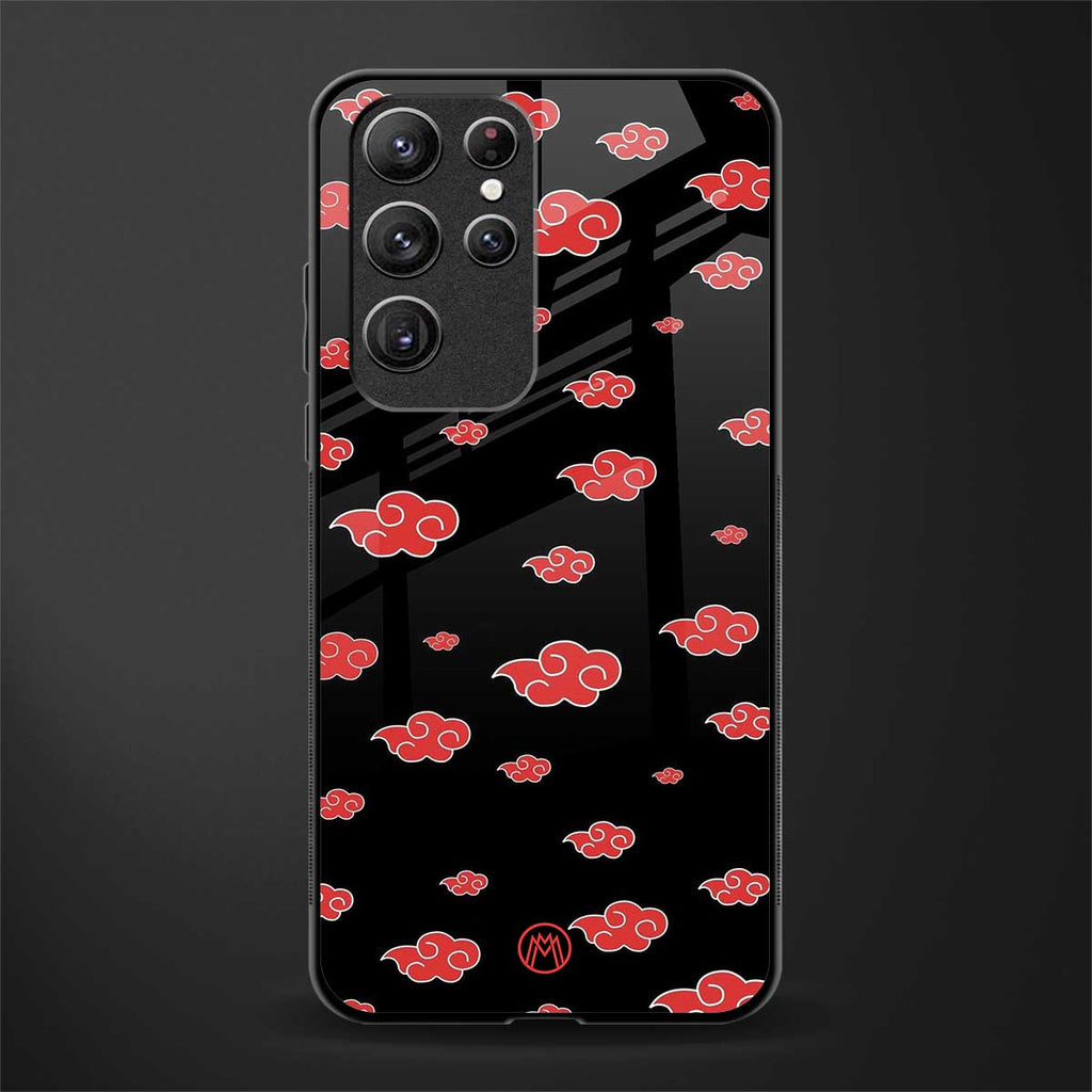 akatsuki naruto anime glass case for samsung galaxy s22 ultra 5g image