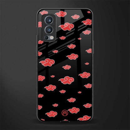 akatsuki naruto anime glass case for oneplus nord 2 5g image