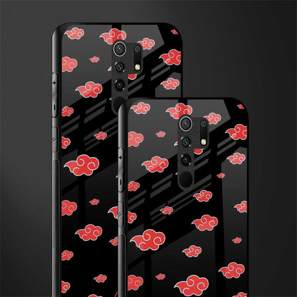 akatsuki naruto anime glass case for poco m2 reloaded image-2