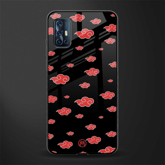 akatsuki naruto anime glass case for vivo v17 image