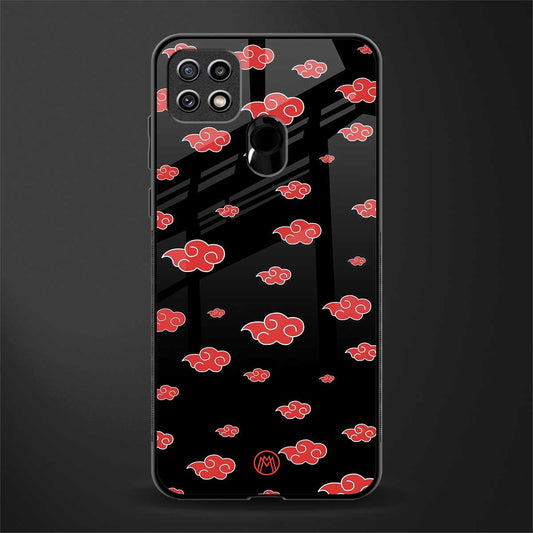 akatsuki naruto anime glass case for oppo a15s image