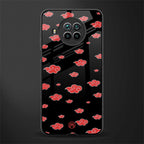 akatsuki naruto anime glass case for mi 10i image