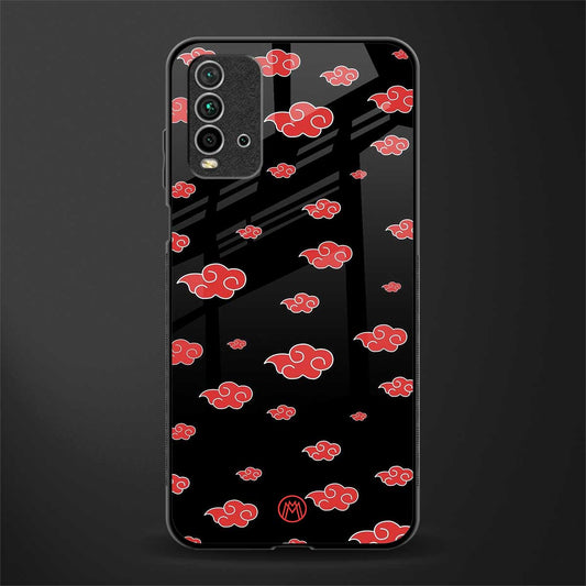 akatsuki naruto anime glass case for redmi 9 power image