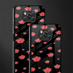 akatsuki naruto anime glass case for poco x3 pro image-2