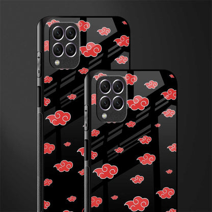akatsuki naruto anime glass case for samsung galaxy f62 image-2