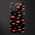 akatsuki naruto anime glass case for redmi note 10 image