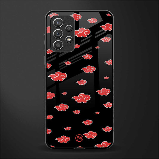 akatsuki naruto anime glass case for samsung galaxy a72 image