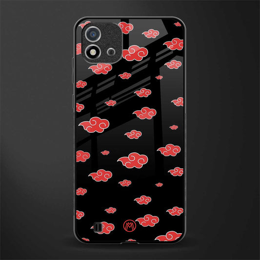 akatsuki naruto anime glass case for realme c20 image