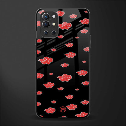 akatsuki naruto anime glass case for oneplus 9r image