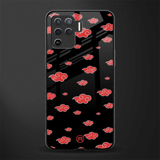 akatsuki naruto anime glass case for oppo f19 pro image