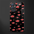 akatsuki naruto anime glass case for oneplus 9 pro image