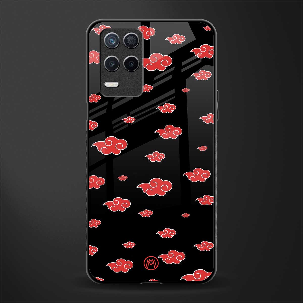 akatsuki naruto anime glass case for realme 8 5g image
