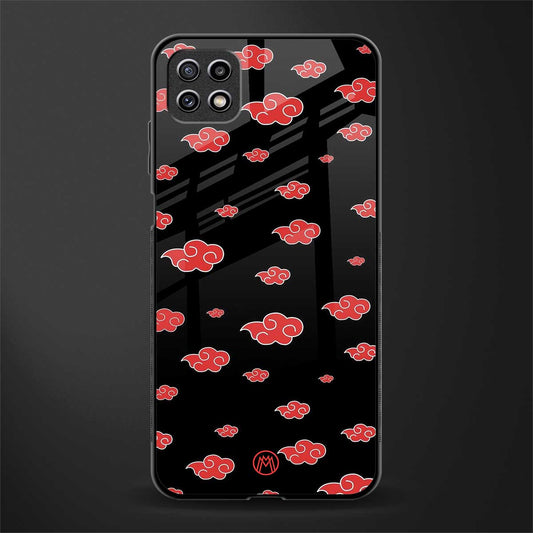 akatsuki naruto anime glass case for samsung galaxy a22 5g image