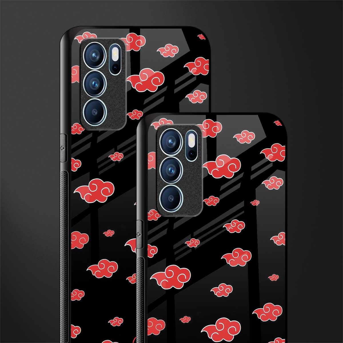 akatsuki naruto anime glass case for oppo reno6 5g image-2