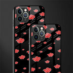 akatsuki naruto anime glass case for iphone 11 pro image-2