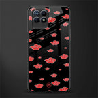 akatsuki naruto anime glass case for realme 8i image