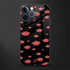 akatsuki naruto anime glass case for iphone 12 pro image