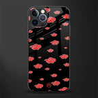 akatsuki naruto anime glass case for iphone 12 pro max image