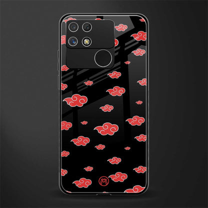 akatsuki naruto anime back phone cover | glass case for realme narzo 50a