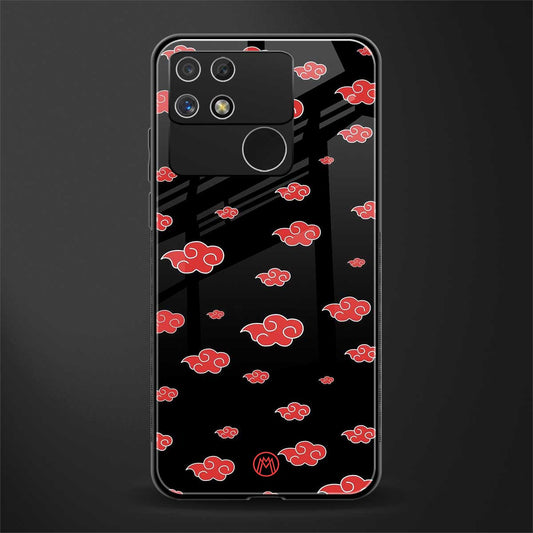 akatsuki naruto anime back phone cover | glass case for realme narzo 50a